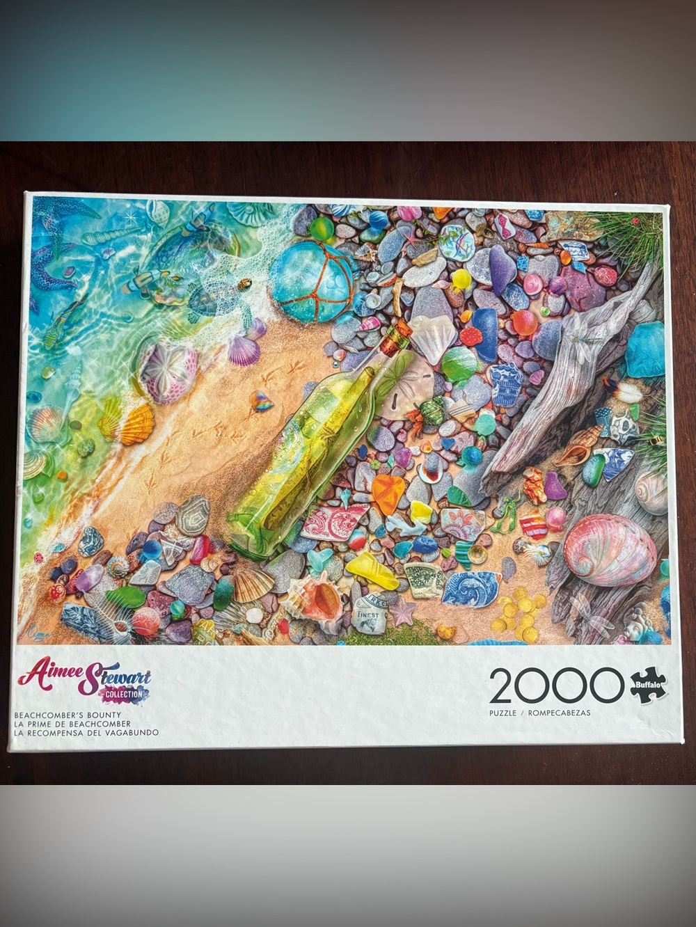 Buffalo Games Aimee Stewart Beachcomber’s Bounty 2000 Pc Puzzle NEW Sealed